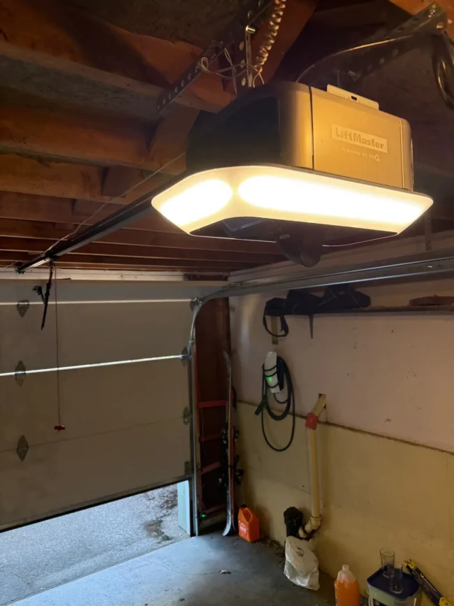 Automatic garage door opener.